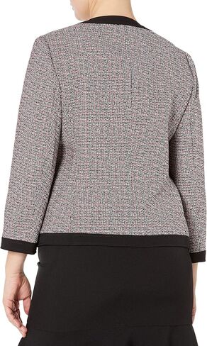 Kasper Women's Plus Size Framed Jacket with Patch Pockets in Saudi Arabia