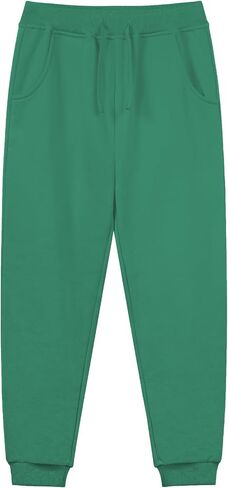 QBK Toddler to Youth Soft Brushed Fleece Jogger Sweatpants Kids Pants with Pockets for Boys and Girls in Saudi Arabia