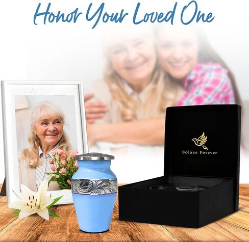 Urn for Human Ashes - Cremation Urns for Women & Men Ashes - Handcrafted Funeral Urns for Ashes Male & Female - Honor Your Loved One with Memorial Urns for Boy, Girl & Infants (White, Large) in Saudi Arabia