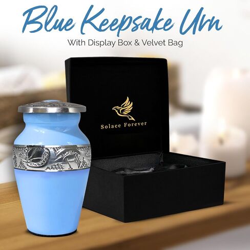 Urn for Human Ashes - Cremation Urns for Women & Men Ashes - Handcrafted Funeral Urns for Ashes Male & Female - Honor Your Loved One with Memorial Urns for Boy, Girl & Infants (White, Large) in Saudi Arabia