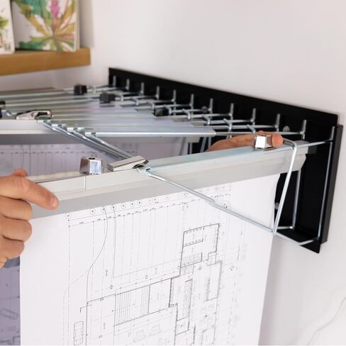 Blueprint Holder Wall Mounted | Organize Your Documents Effortlessly | Blue Print Storage Organizer | Blueprint Storage for Architects & Engineers | Protect Your Blueprints | Construction Plan Holder in Saudi Arabia