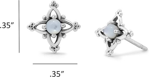 Boma Jewelry Sterling Bohemian Star Stud Earrings in Saudi Arabia