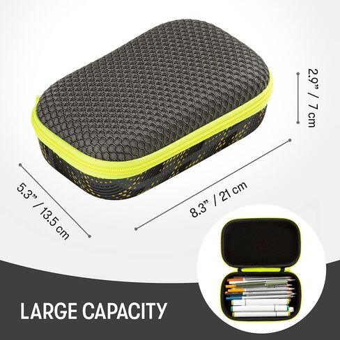 ZIPIT Mesh Pencil Box | Pencil Case for School | Organizer Pencil Bag | Large Capacity Pencil Pouch for Boys (Blue) in Saudi Arabia