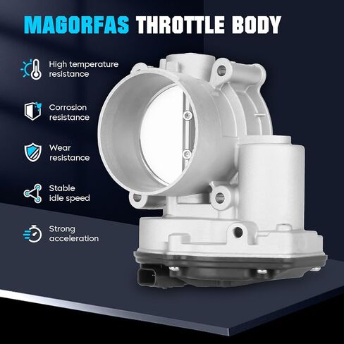 Electronic Throttle Body Compatible with Ford Edge Explorer 3.5L 2011-2017, for F-150 3.7L 13-14, Mustang 11-17, Transit-150 250 350 2015-17, for Lincoln MKS 3.5L 3.7L 2013, MKS 3.5L 2014, for S20068 in Saudi Arabia