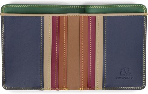 mywalit Standard Bi-fold Wallet - Leather, Multi-Color, 6 Card, Note section in Kuwait