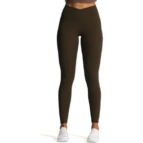 Aoxjox High Waisted Workout Leggings for Women Cross-Waist Crossover Tummy Control Trinity Buttery Soft Yoga Pants 26" in Kuwait