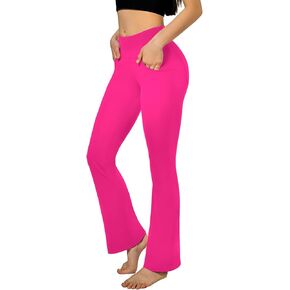 SINOPHANT Flare Leggings for Women, High Waisted Flared Leggings with Pockets for Women Bootcut Casual Workout Yoga Pants