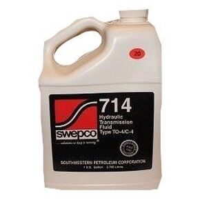 Swepco 714 Hydraulic Transmission Fluid Type TO-4/C-4 20wt. Gal.