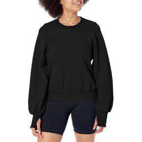 Sweaty Betty Men's Compass Sherpa Fleece Long Sleeve Crewneck Sweatshirt