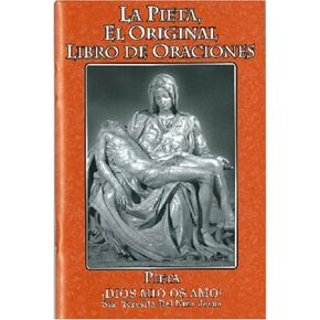 Needzo Pieta Prayer Book in Spanish, Comprehensive Español Language Edition,Traditional Prayers Included, 72 Pages, 6 Inches