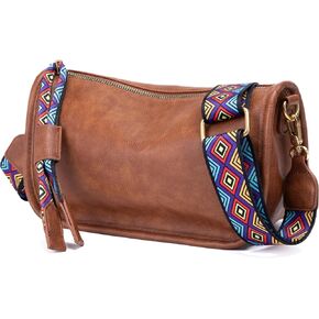 Crossbody Bag for Women Vegan Leather Wallet Purses Satchel Shoulder Bags Small Size