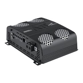 Audiopipe 8000 Watts Full Range Class D Mosfet Amplifier (APHF-8000D-H1), 4-Point Protection System, 1 Ohm, BTL Mode, Remote Bass Control Knob