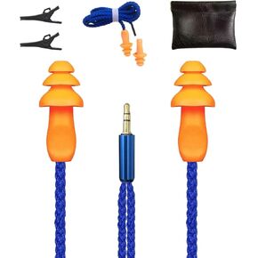 Earplugs Earphones ，EarPlug Headphones for Work，Slack Off，Noise Suppression，Hearing Protection，Study，Sleep，Travel，Fitness，Construction site，Production line，Noisy Places