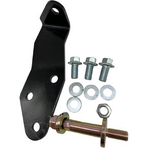 Transmission Torque Bracket Mount & Bolt Kit Compatible with Honda B16 B18 EG EK DC2 Civic, Black, BDC-HS-041