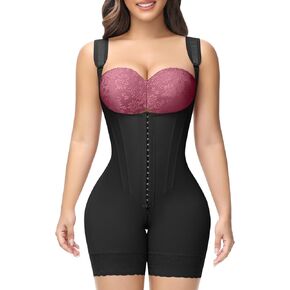 SHAPSHE Fajas Colombianas Moldeadoras De Cintura Y Abdomen Body Shaper Tummy Control Shapewear Post Surgery Compression