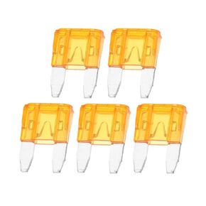5 Pcs Mini 30AMP APM/ATM Universal Car Fuse Blade Style Fuses Short Circuit Protection - Automotive Car Boat Truck SUV RV - Plastic Metal Deep Green