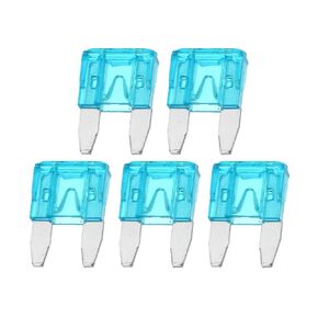 5 Pcs Mini 30AMP APM/ATM Universal Car Fuse Blade Style Fuses Short Circuit Protection - Automotive Car Boat Truck SUV RV - Plastic Metal Deep Green