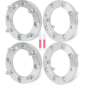 ECCPP 4PCS 4x156 Wheel Spacers Lug Centric 1" 4 Lug 12x1.5 131mm hub bore Compatible with for RZR 900 EPS Trail 2015-2017 for RZR XP 1000 EPS h-igh Lifter Edition 2015-2018