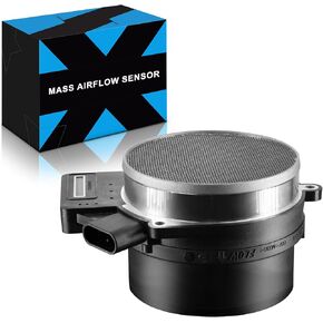 Mass Airflow Sensor 213-4160 for:-GMC Envoy Sierra Yukon XL 1500 2500 for:-Chevy Silverado Suburban Tahoe for:-Cadillac CTS Eldorado 4.8L 5.3L 6.0L OE#25318411, 25168491, AF10043 (All-New)