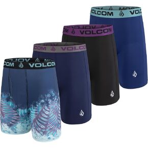 Volcom Mens Boxer Briefs Poly Spandex Performance Boxer Briefs Underwear