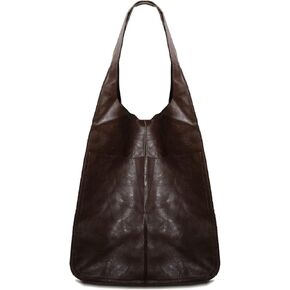 NICOLE & DORIS Large Carry on Handbags Oversized Tote Bags for Women Hobo and Shoulder Bags Soft PU Leather Shopping Bag