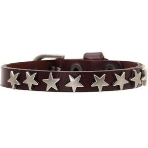 Punk Rock Retro Alloy Star Studded Thin Pu Leather Adjustable Cuff Bracelet