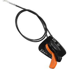 GY20948 GY20772 Throttle Choke Cable with Twin Control Handles Compatible with John Deere LA130 LA135 LA120 125 135 145 155c 190c LA140 LA145 LA150 LA155 LA165 LA175 X140