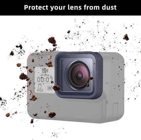 Lens Replacement Kit for GoPro Hero 5/4 Session Protective Lens Repair Parts (Black) in Saudi Arabia