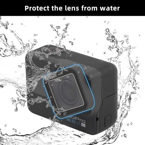 Lens Replacement Kit for GoPro Hero 5/4 Session Protective Lens Repair Parts (Black) in Saudi Arabia