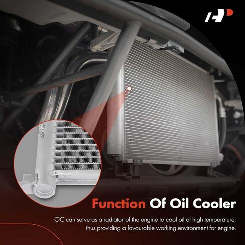 A-Premium Automatic Transmission Oil Cooler Compatible with Nissan Rogue 2008-2013 2.5L, Rogue Select 2014-2015 2.5L in Saudi Arabia