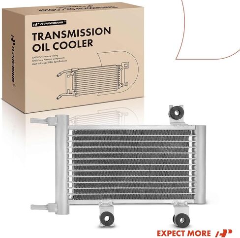 A-Premium Automatic Transmission Oil Cooler Compatible with Nissan Rogue 2008-2013 2.5L, Rogue Select 2014-2015 2.5L in Saudi Arabia