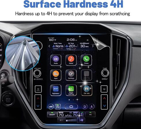 SHAOHAO for 2023 Subaru Ascent Screen Protector 2023 Ascent Screen Protector 11.6 In، for 2023 Subaru Ascent، Premium، Onyx Edition، Limited، Onyx Edition Limited، Touring Screen Protector 11.6 بوصة 2023 Subaru Ascent Accessories غطاء شاشة 2023 Ascent in Kuwait