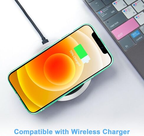 JJGoo Compatible with iPhone 12 mini Case, Soft Transparent Shockproof Protective Slim Thin Bumper Phone Cover, Translucent Black in Kuwait