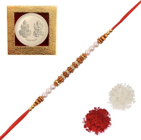 Rakhi for Brother/Rakhi/Rakhi Set/Rakhee/Designer rakhi/Send rakhi to USA/Rakhi for Brother with Gift Set/Rakhi Bhaiya Bhabhi/Rakhi Card in Kuwait