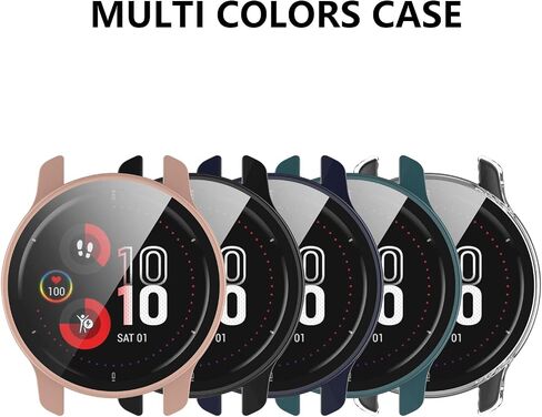 4-Pack Screen Protector Compatible with Garmin Venu 2 Plus Case, Soft TPU Plated Case All-Around Protective Full Cover Face Bumper Compatible for Garmin Venu 2 Plus in Saudi Arabia