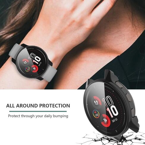 4-Pack Screen Protector Compatible with Garmin Venu 2 Plus Case, Soft TPU Plated Case All-Around Protective Full Cover Face Bumper Compatible for Garmin Venu 2 Plus in Saudi Arabia