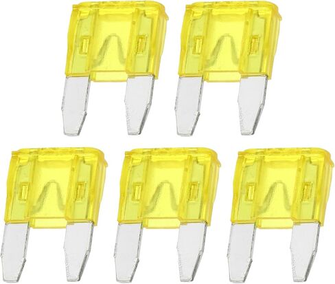 5 Pcs Mini 30AMP APM/ATM Universal Car Fuse Blade Style Fuses Short Circuit Protection - Automotive Car Boat Truck SUV RV - Plastic Metal Deep Green in Kuwait