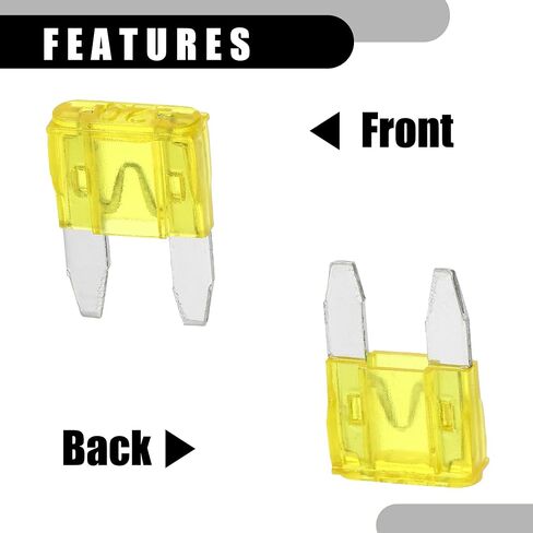 5 Pcs Mini 30AMP APM/ATM Universal Car Fuse Blade Style Fuses Short Circuit Protection - Automotive Car Boat Truck SUV RV - Plastic Metal Deep Green in Kuwait