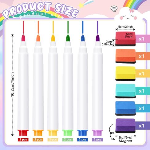 24 Pack Dry Erase Pocket Reusable Sleeves 10" x 14" Clear Plastic Sheet Protectors with Dry Erase Markers and Mini Sleeves Paper Teacher Supplies(Rainforest Green) in Kuwait