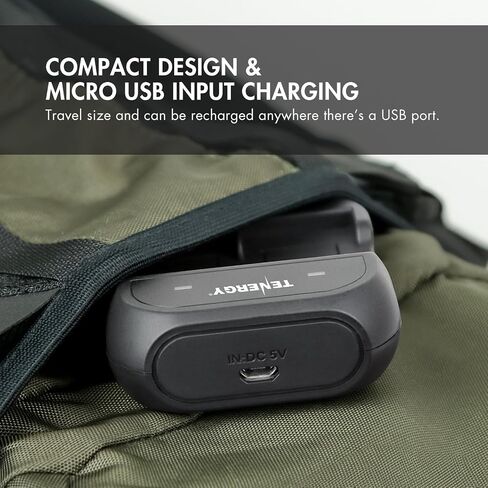 Tenergy TN141 2 Bay 9V Smart Charger with 2 Pack of Premium 9V NiMH 250mAh Rechargeable Batteries in Kuwait