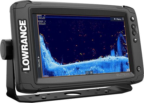 Elite-9 Ti2-9-inch Fish Finder Active Imaging 3-in-1Transducer, Wireless Networking, Real-Time Map Creation Preloaded C-MAP US Inland Mapping … in Saudi Arabia