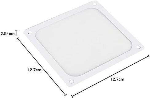 SilverStone Technology SST-FF143B 140mm Ultra Fine Fan Filter with Magnet Cooling, Black in Saudi Arabia