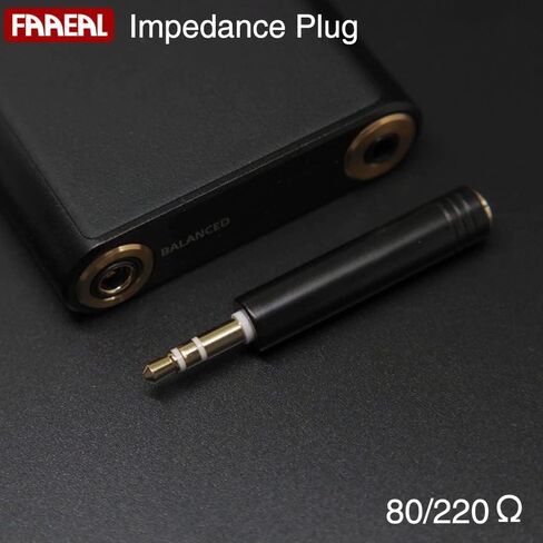 FAAEAL Conductor Earphone Impedance Plug 80 220 ohm Noise Cancelling Adapter 3.5mm Jack Professional Reduce Noise Filter Plug (80 Ohm) in Kuwait