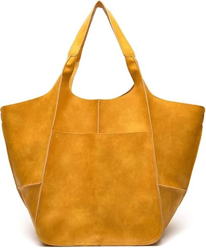 NICOLE & DORIS Large Carry on Handbags Oversized Tote Bags for Women Hobo and Shoulder Bags Soft PU Leather Shopping Bag in Saudi Arabia