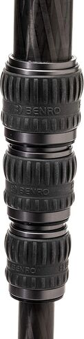 Benro MSD36C SupaDupa Monopod، أقصى ارتفاع 64.9 بوصة، ألياف الكربون، قدم مدببة، قفل قلاب من الألومنيوم بآلة CNC (MSD36C) in Kuwait