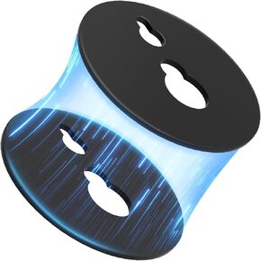 KADAMS Magnetic Pads for Square Shower Clock, Black