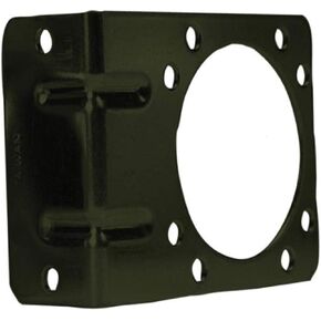 POLLAK 12-711U Right Angle Mounting Bracket for 7-Way Trailer Connector