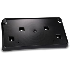 License Plate Bracket For Jeep Grand Cherokee 2017 18 19 2020 | Front | Textured Black | Type 2 | CH1068148 | 68277137AA