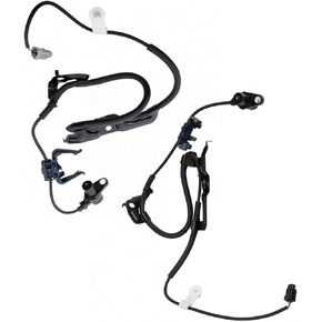 TRQ Front ABS Wheel Speed Sensor Set Compatible with 2005-2012 Toyota Avalon 2006-2011 Camry