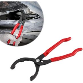 1 قطعة كماشة فلتر زيت قابلة للتعديل 12 بوصة، مفتاح ربط فلتر الزيت العالمي، أداة إزالة فلتر الزيت متعددة الوظائف، قبضة مضادة للانزلاق مثالية لمرشحات المحرك، القناة، التركيبات (أحمر) in Kuwait